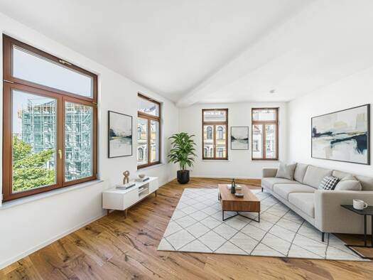Wohnung zum Kauf provisionsfrei 239.000 € 1 Zimmer 46 m² 3. Geschoss Zentrum-West Mitte 04109