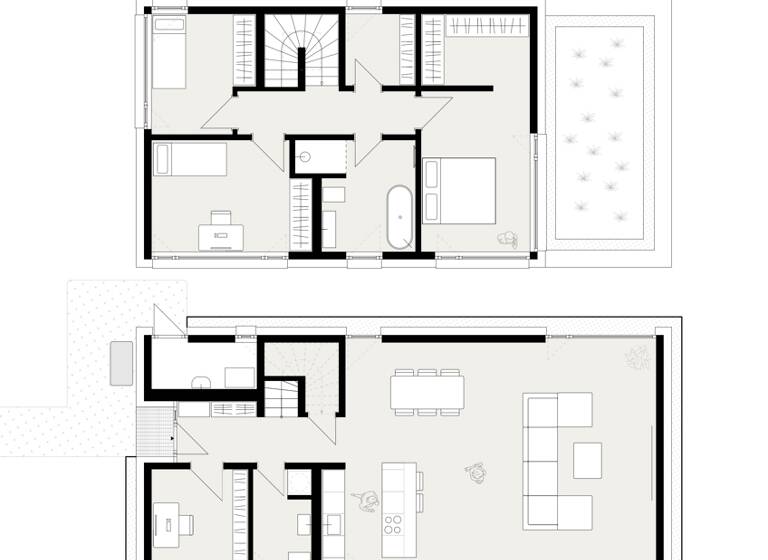 Einfamilienhaus zur Miete 2.450 € 5,5 Zimmer 160 m² 2.411 m² Grundstück Dölau Halle 06120
