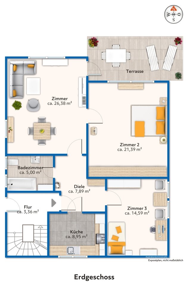 Mehrfamilienhaus zum Kauf 229.000 € 6 Zimmer 156 m²<br/>Wohnfläche 682 m²<br/>Grundstück Uelzen Uelzen 29525