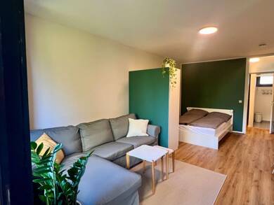Wohnung zur Miete Wohnen auf Zeit 1.080 € 1 Zimmer 35 m² frei ab 30.12.2025 Kaiserallee 0 Weststadt - Südlicher Teil Karlsruhe - Innenstadt 76133