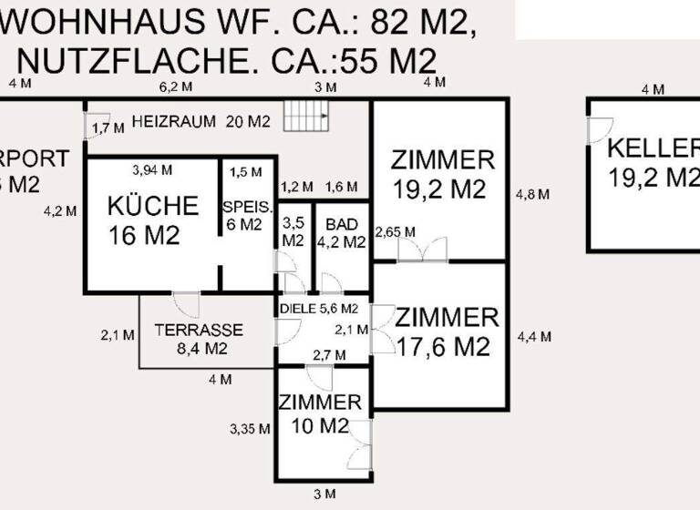 Bauernhaus zum Kauf 70.000 € 3 Zimmer 82 m² 5.323 m² Grundstück Kecel 6237