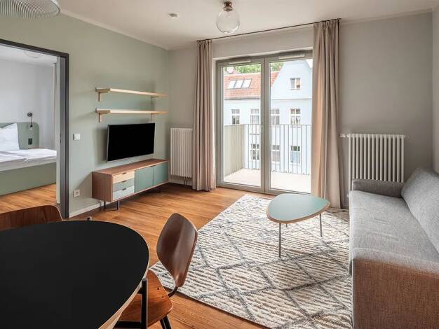 Wohnung zur Miete 1.181 € 2 Zimmer 44 m² frei ab sofort Braunschweiger Straße Neukölln Neukölln 12055
