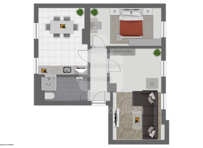 Wohnung zum Kauf 199.000 € 2 Zimmer 66 m² 2. Geschoss Brühl 50321