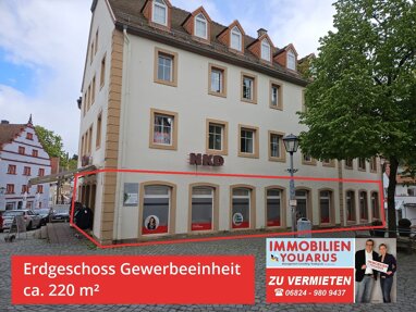 Laden zur Miete provisionsfrei 3 Zimmer 220 m² Verkaufsfläche Rathausplatz 1 Ottweiler Ottweiler 66564