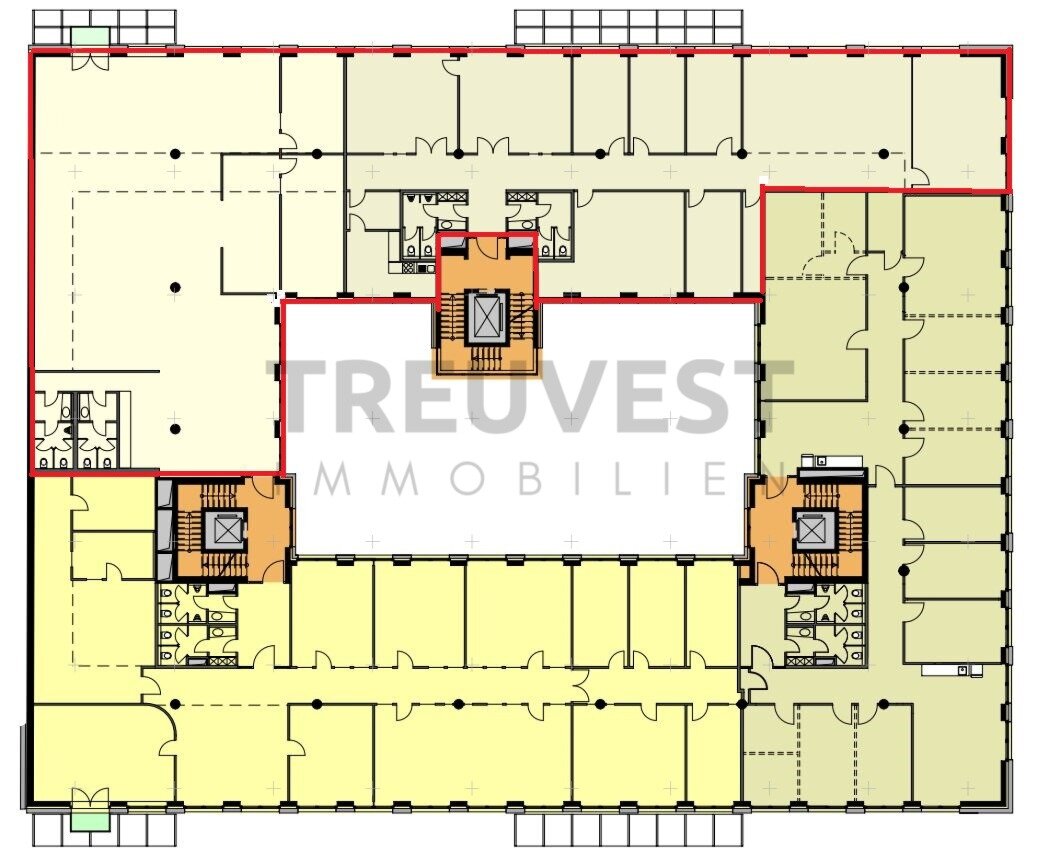 Bürofläche zur Miete provisionsfrei 19,50 € 620 m²<br/>Bürofläche ab 620 m²<br/>Teilbarkeit Hafen Düsseldorf 40221