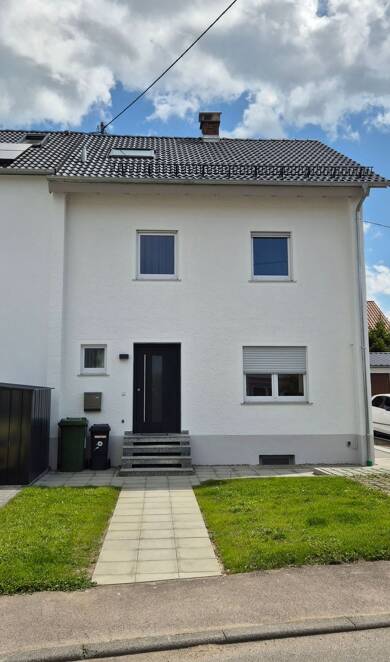 Doppelhaushälfte zur Miete 1.400 € 4 Zimmer 97 m² 344 m² Grundstück frei ab sofort Bad Saulgau Bad Saulgau 88348