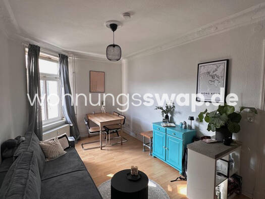 Studio zur Miete Tauschwohnung 760 € 2 Zimmer 45 m² 3. Geschoss Winterhude Hamburg 22