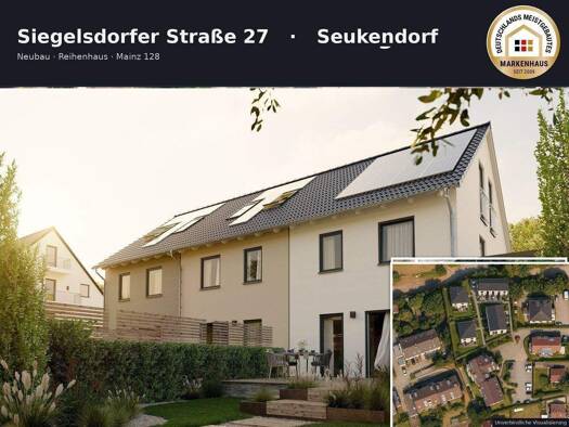 Reihenendhaus zum Kauf provisionsfrei 608.060 € 6 Zimmer 149 m² 332 m² Grundstück Siegelsdorfer Straße Seukendorf Seukendorf 90556