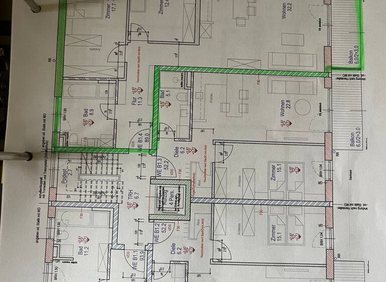 Wohnung zur Miete 1.280 € 3 Zimmer 83,5 m² Geschoss 1/3 frei ab 01.07.2026 Schechen 83135