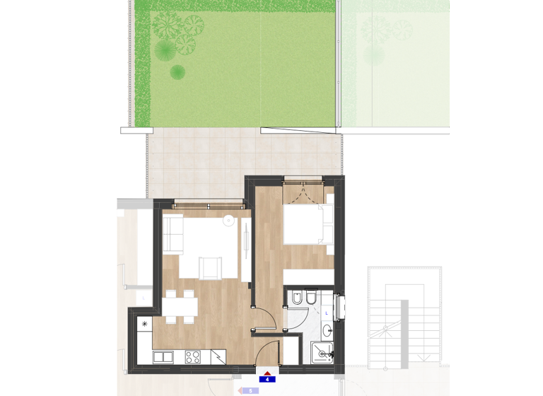 Wohnung zum Kauf 2 Zimmer 1. Geschoss Montan an der Weinstraße 39040