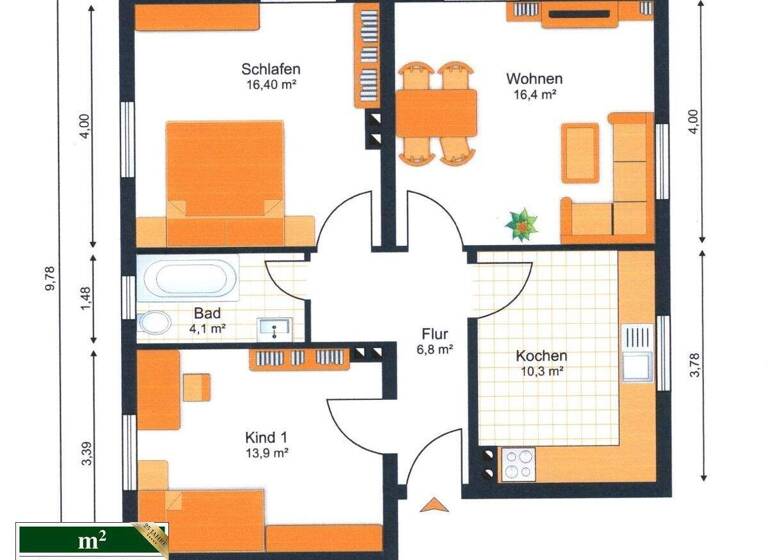 Wohnung zum Kauf 265.000 € 3 Zimmer 67,8 m² Neu Hagen Lüneburg / Hagen 21337