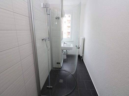 Wohnung zur Miete 369 € 2 Zimmer 46,4 m² EG Max-Roscher-Straße 24 Freiberg 09599
