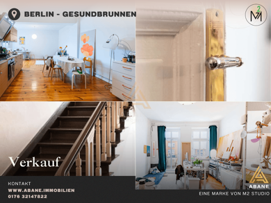 Wohnung zum Kauf 555.555 € 3 Zimmer 110 m² 4. Geschoss Gesundbrunnen Berlin 13357