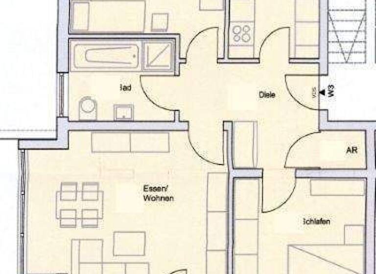 Wohnung zum Kauf provisionsfrei 257.500 € 3 Zimmer 75 m² 1. Geschoss Bienenweg 1 Winkelhaid 90610