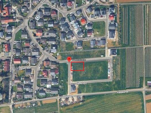 Grundstück zum Kauf provisionsfrei 382.000 € 502 m² Grundstück Höhenstraße Nussdorf Eberdingen 71735
