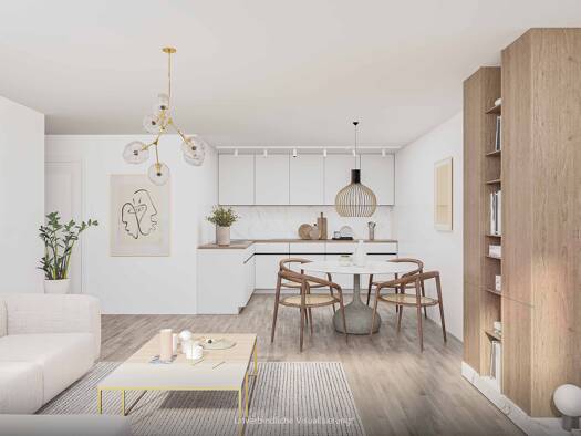 Wohnung zum Kauf - Erstbezug provisionsfrei 378.700 € 2 Zimmer 66,5 m² Wendlinger Str. 45 Oberensingen Nürtingen 72622