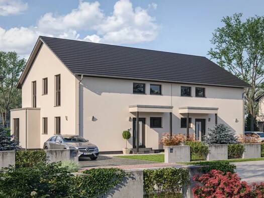 Doppelhaushälfte zum Kauf - Erstbezug 399.000 € 4 Zimmer 136 m² 650 m² Grundstück Selbach Nohfelden 66625