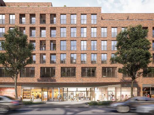 Praxisfläche zur Miete - Erstbezug 35 € 11 Zimmer 428 m² Bürofläche teilbar von 10 m² bis 210 m² FUHLSBÜTTLER STRAßE 138-140 Barmbek-Nord Hamburg 22305