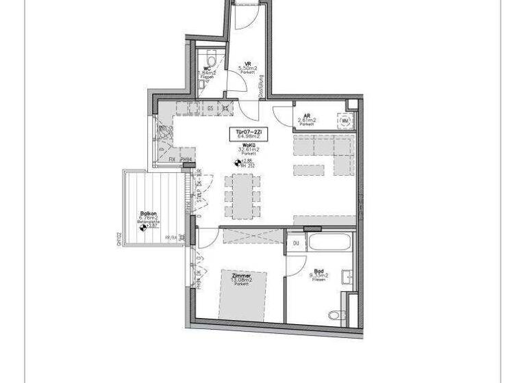 Wohnung zum Kauf - Erstbezug 537.700 € 2 Zimmer 65,2 m² EG Auhofstraße Wien 1130