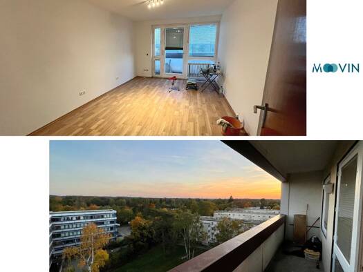 Wohnung zur Miete 625 € 2 Zimmer 57,3 m² 8. Geschoss frei ab 01.05.2026 Saturnweg 23 Zollhaus Nürnberg 90741