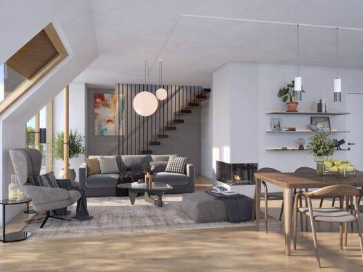 Penthouse zum Kauf - Neubau provisionsfrei 1.850.000 € 4 Zimmer 121,7 m² 2. Geschoss Farchanterstr. 6 Sendling-Westpark München 81377