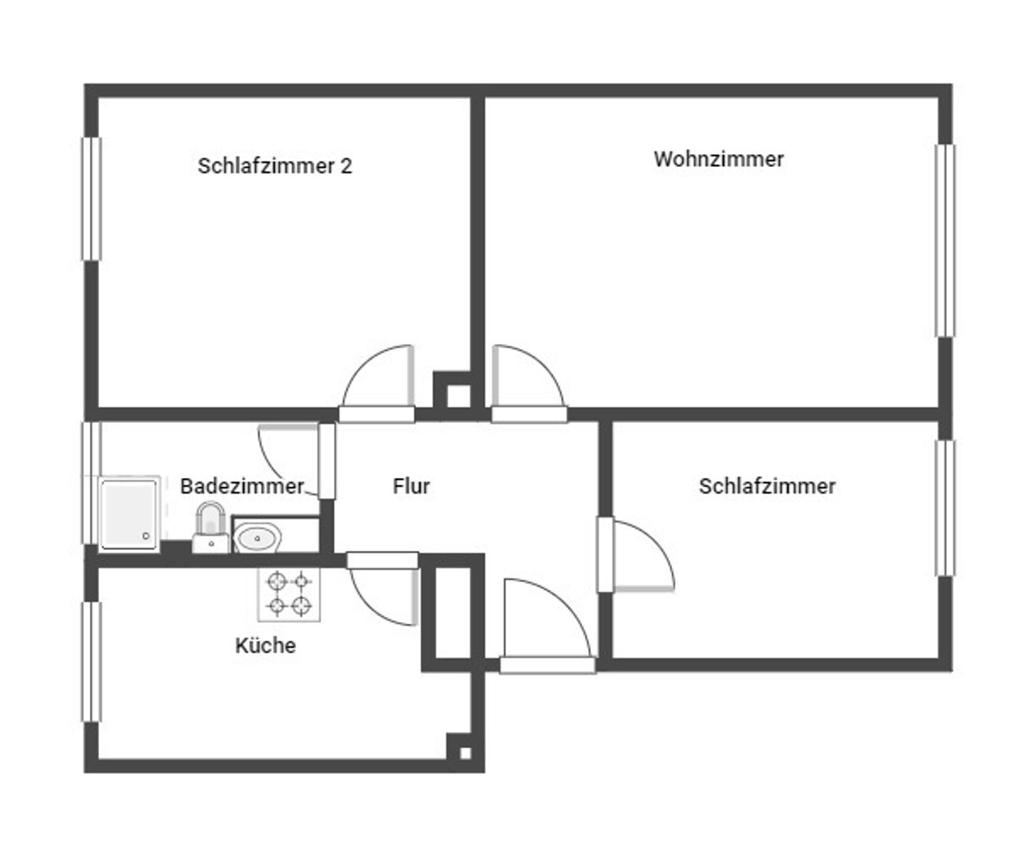 Immobilie zum Kauf als Kapitalanlage geeignet 200.000 € 3 Zimmer 59 m²<br/>Fläche Kornwestheim Kornwestheim 70806