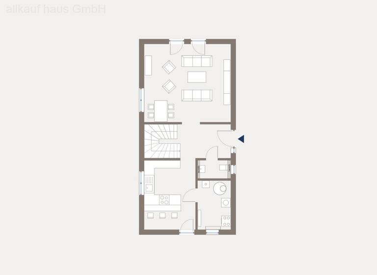 Stadthaus zum Kauf 314.243 € 4 Zimmer 135,8 m²<br/>Wohnfläche Seckach Seckach 74743