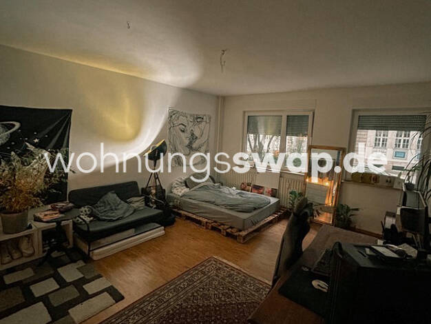 Studio zur Miete Tauschwohnung 450 € 1 Zimmer 39 m² EG Moabit Berlin 10551
