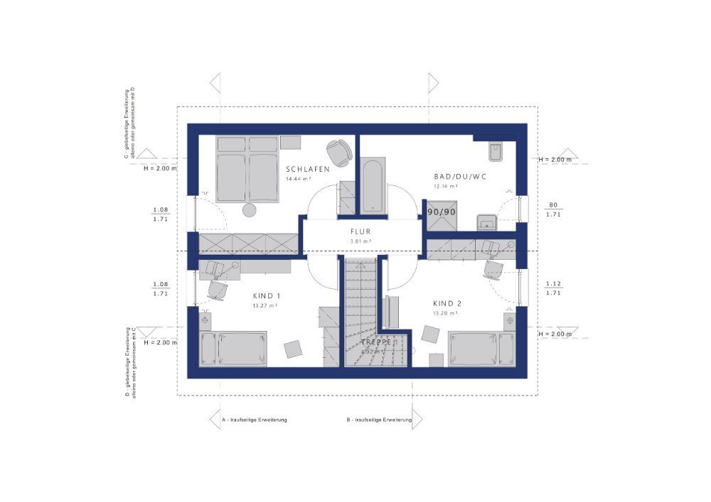 Einfamilienhaus zum Kauf 419.890 € 4 Zimmer 122 m²<br/>Wohnfläche 705 m²<br/>Grundstück Schönfeld Schönfeld 01561