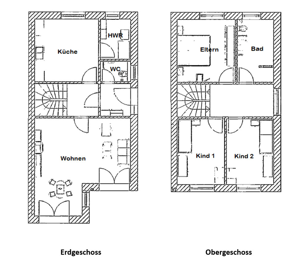 Doppelhaushälfte zur Miete 1.200 € 4 Zimmer 130 m²<br/>Wohnfläche Damme-Süd Damme 49401