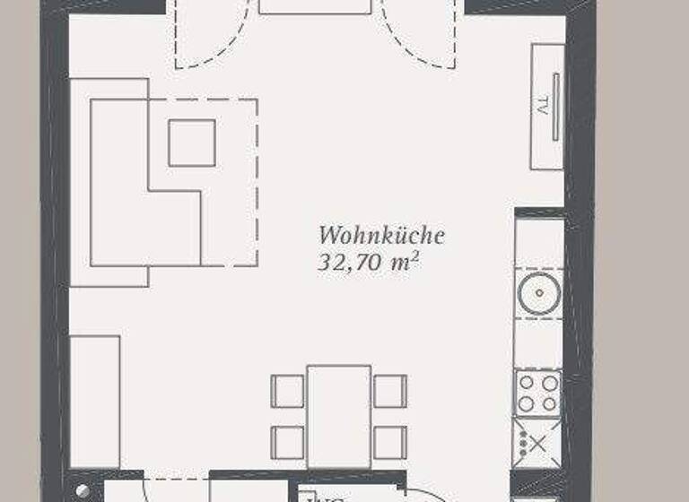 Wohnung zur Miete 456 € 1 Zimmer 43 m² Höfleiner Straße 33-35 Bruck an der Leitha 2460
