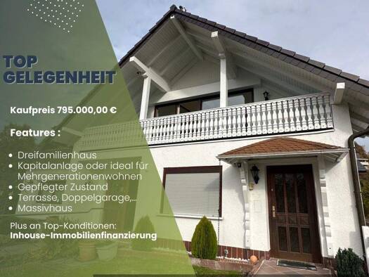 Mehrfamilienhaus zum Kauf 795.000 € 12 Zimmer 360 m² 630 m² Grundstück Wißmar Wettenberg 35435