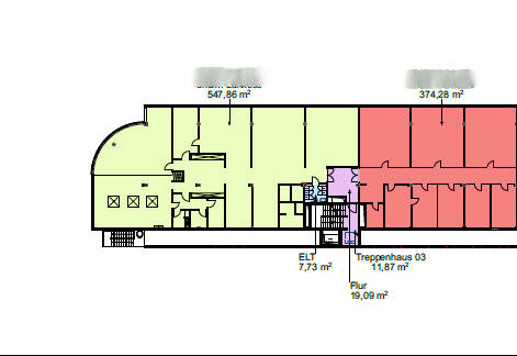 Praxis zur Miete 922 m²<br/>Bürofläche ab 154 m²<br/>Teilbarkeit Wiesdorf - West Leverkusen-Wiesdorf 51373