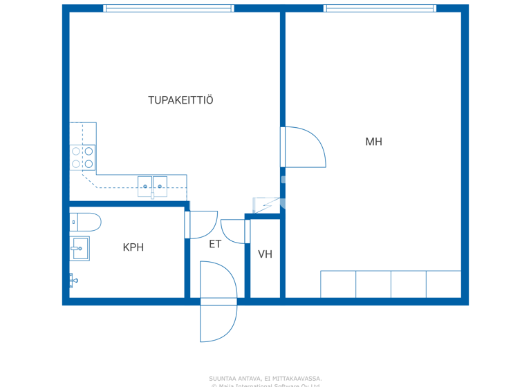 Studio zum Kauf 27.500 € 2 Zimmer 53 m² 3. Geschoss Villähteentie 546 Lahti 15540