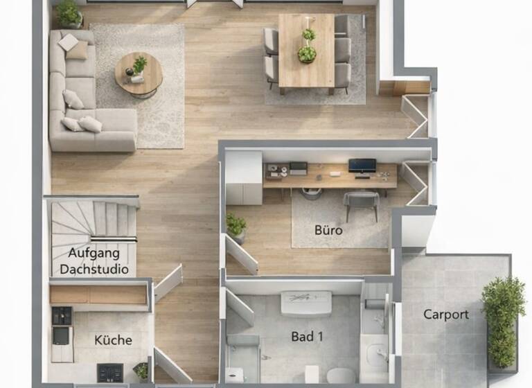 Maisonette zum Kauf 470.000 € 3 Zimmer 105 m² frei ab sofort Industriegebiet Landshut 84030
