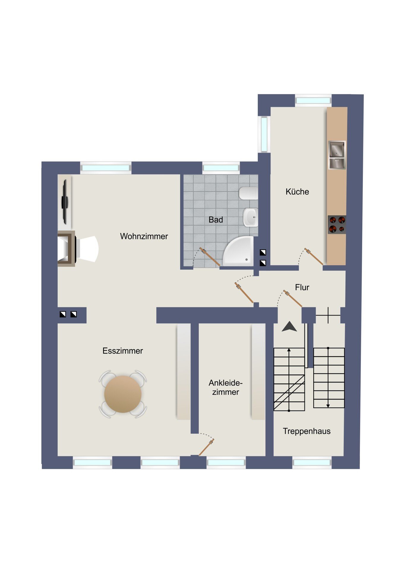 Maisonette zum Kauf 210.000 € 5 Zimmer 126 m²<br/>Wohnfläche 3.<br/>Geschoss Hardterbroich - Pesch Mönchengladbach 41061