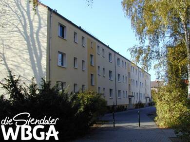 Wohnung zur Miete 455 € 3 Zimmer 67,7 m² 2. Geschoss Mozartstraße 10 Stendal Stendal 39576