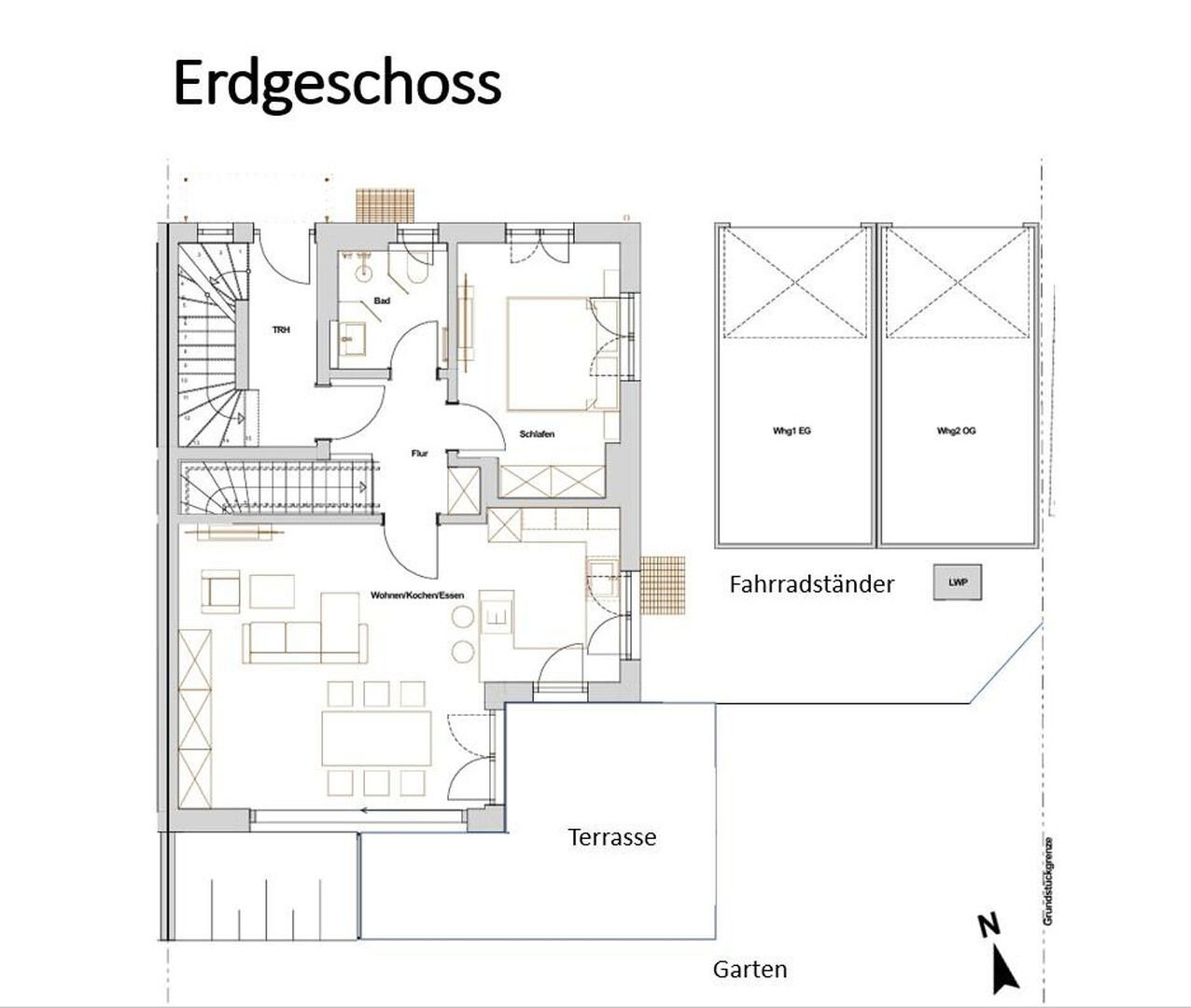 Wohnung zur Miete 2.050 € 3 Zimmer 106 m²<br/>Wohnfläche EG<br/>Geschoss 01.02.2025<br/>Verfügbarkeit Gauting Gauting 82131