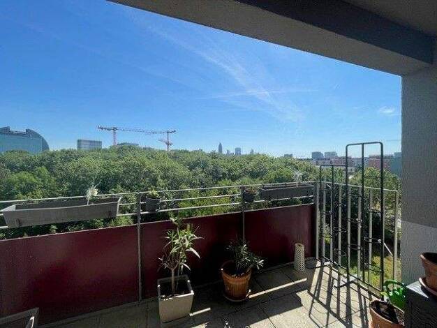 Wohnung zur Miete 1.750 € 4 Zimmer 108,9 m² 6. Geschoss frei ab 01.03.2026 Leonardo-da-Vinci-Allee 18a Bockenheim Frankfurt am Main 60486