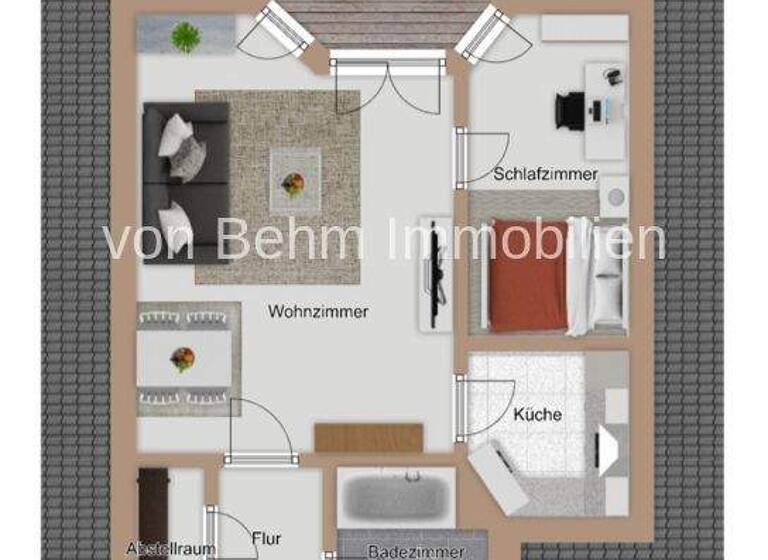 Wohnung zum Kauf 175.000 € 2 Zimmer 43,9 m² Rohrbach 85296
