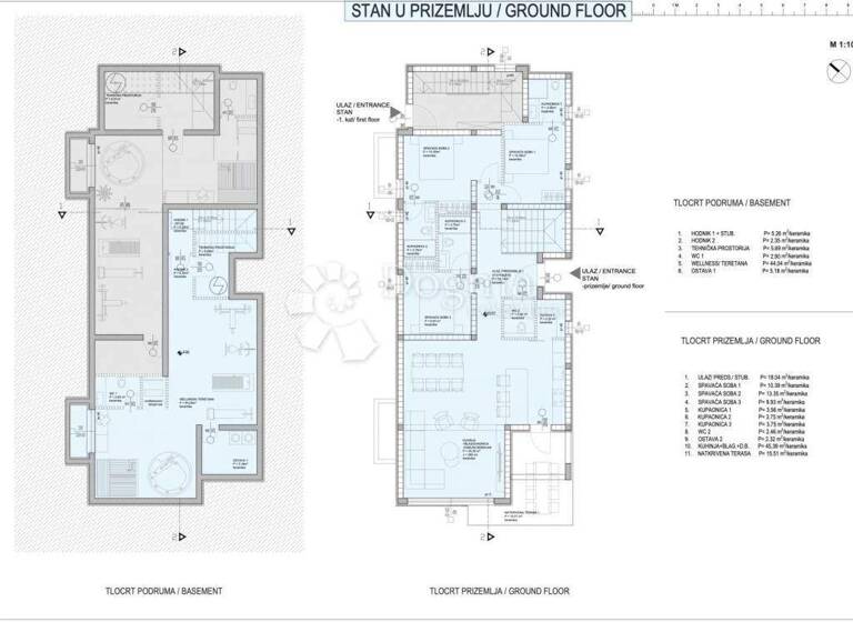 Wohnung zum Kauf 1.236.690 € 4 Zimmer 206 m² 1. Geschoss Jazine - Bili brig