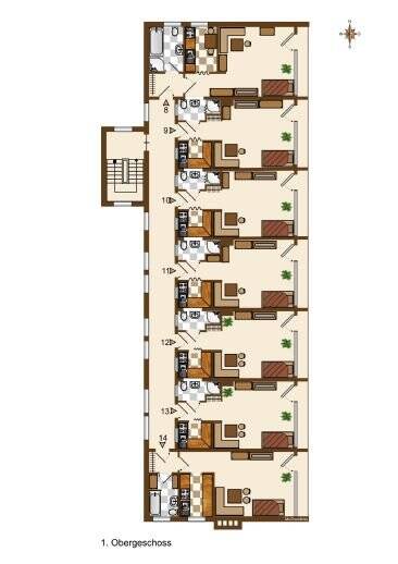 Großes Appartement in ruhigem Haus! – Elswigstr. 19, 23562 Lübeck – Vorschaubild 16