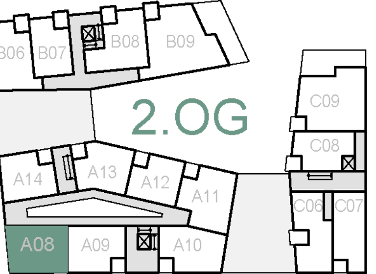 Wohnung zum Kauf provisionsfrei 314.580 € 2 Zimmer 67,7 m² 2. Geschoss Melle-Mitte Melle 49324