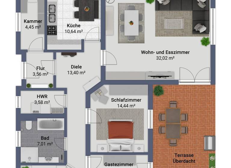 Haus zum Kauf 265.000 € 4 Zimmer 106 m² 546 m² Grundstück frei ab sofort Am Grünen Berg 60 Luckau 15926