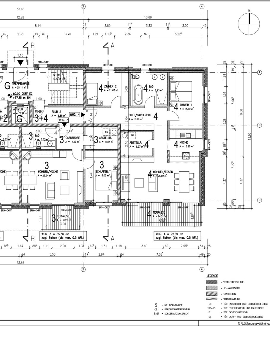 Wohnung zur Miete 1.295 € 3 Zimmer 100 m²<br/>Wohnfläche EG<br/>Geschoss ab sofort<br/>Verfügbarkeit Am Kahlenberg Lütjenburg 24321