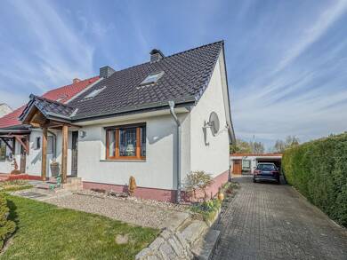Doppelhaushälfte zum Kauf 379.000 € 3 Zimmer 82 m² 3.413 m² Grundstück Hof Redentin Hof Redentin 23974