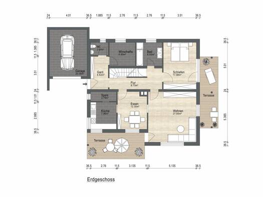 Einfamilienhaus zum Kauf 385.000 € 7 Zimmer 157 m² 370 m² Grundstück Inchenhofen Inchenhofen 86570