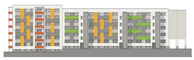 Wohnung zur Miete 424 € 3 Zimmer 65,2 m² frei ab sofort Vyskover Straße 1-3 Döbeln Döbeln 04720