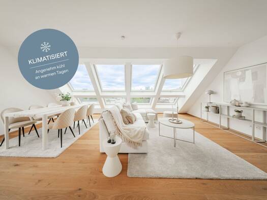 Wohnung zum Kauf - Erstbezug 1.011.500 € 4 Zimmer 108,1 m² 7. Geschoss Arndtstraße 50 Meidling 1120