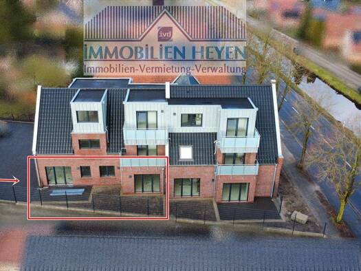 Studio zur Miete - Erstbezug 910 € 3 Zimmer 90,8 m² frei ab 01.04.2026 Papenburg 26871